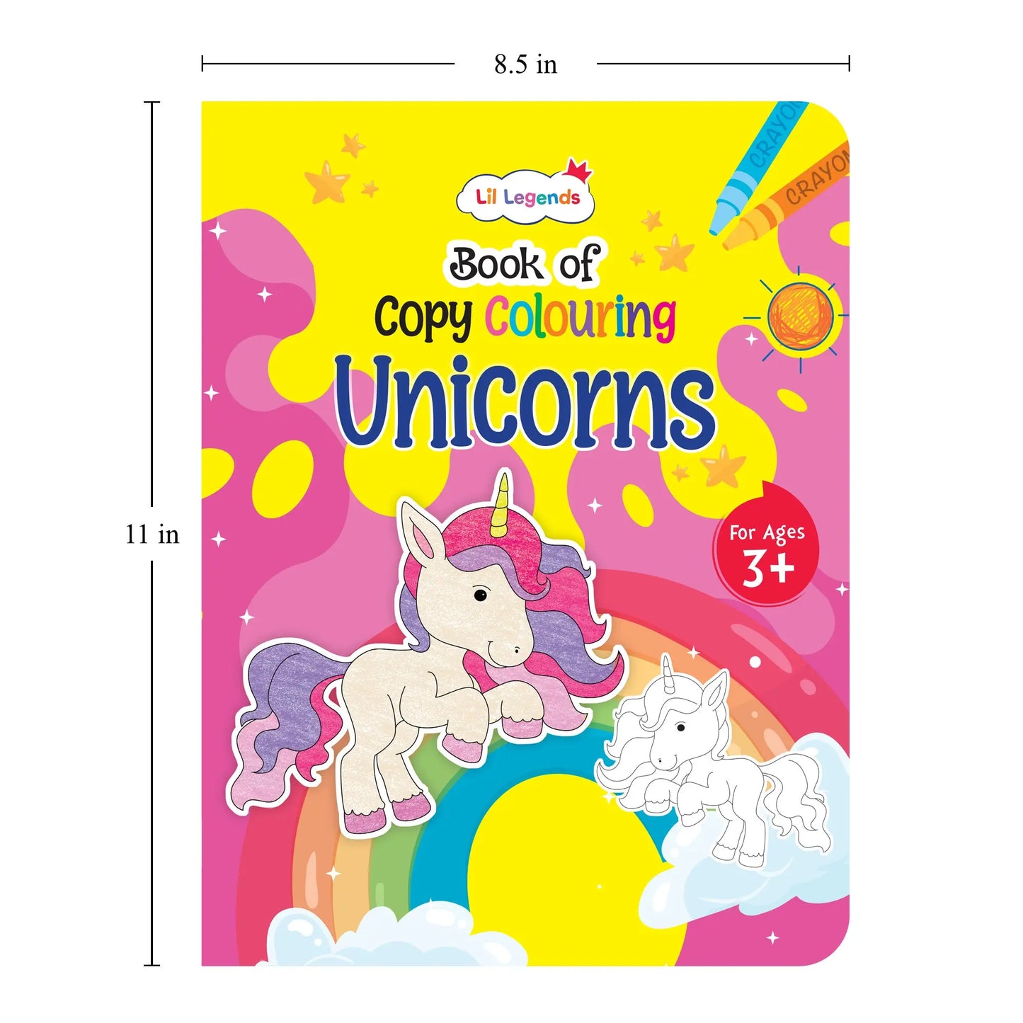 Lil Legends Books Of Copy Colouring Mega Pack of 20 Books for Kids | Alphabet, Numbers, Toys, Fairies and More | Fun Activities and Vocabulary Booster | For Nursery/LKG/UKG | Age 3+| 