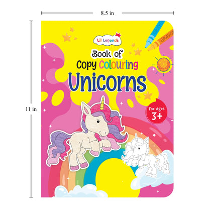 Lil Legends Books Of Copy Colouring Mega Pack of 20 Books for Kids | Alphabet, Numbers, Toys, Fairies and More | Fun Activities and Vocabulary Booster | For Nursery/LKG/UKG | Age 3+| 