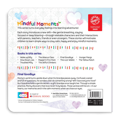 Lil Legends Mindful Moments Series - The Final Goodbye, Healing from Loss | Picture Story Book for Kids | Illustrated Stories to Build Self-Control and Emotional Learning | Age 5+ 
