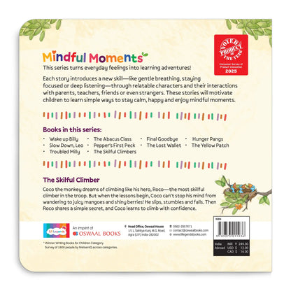 Lil Legends Mindful Moments Series - Skilful Climbers, Learning to Pay Attention | Picture Story Book for Kids | Illustrated Stories to Build Self-Control and Emotional Learning | Age 5+ 