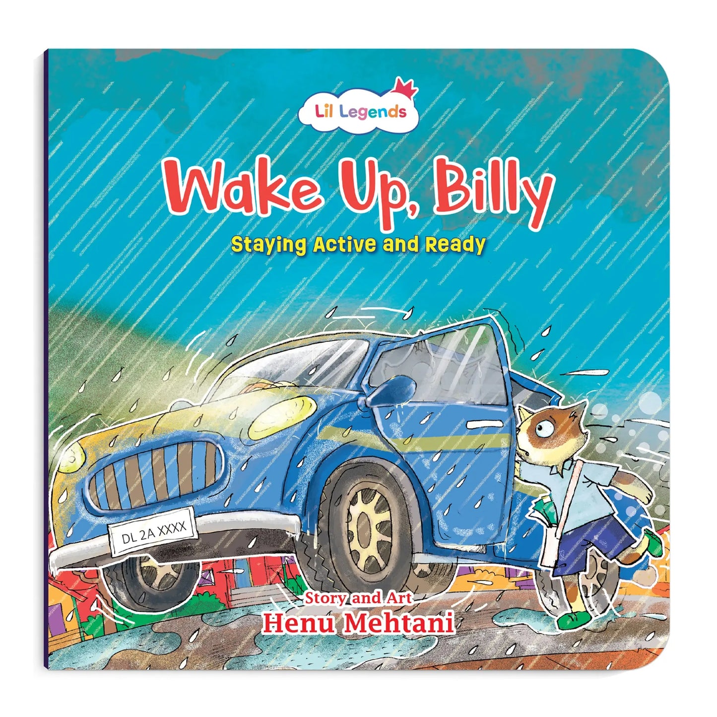 Lil Legends Mindful Moments Series - Wake Up, Billy, Staying Active And Ready | Colourful Picture Story Book for Kids | Illustrated Stories to Build Self-Control and Emotional Learning | Age 5+ 