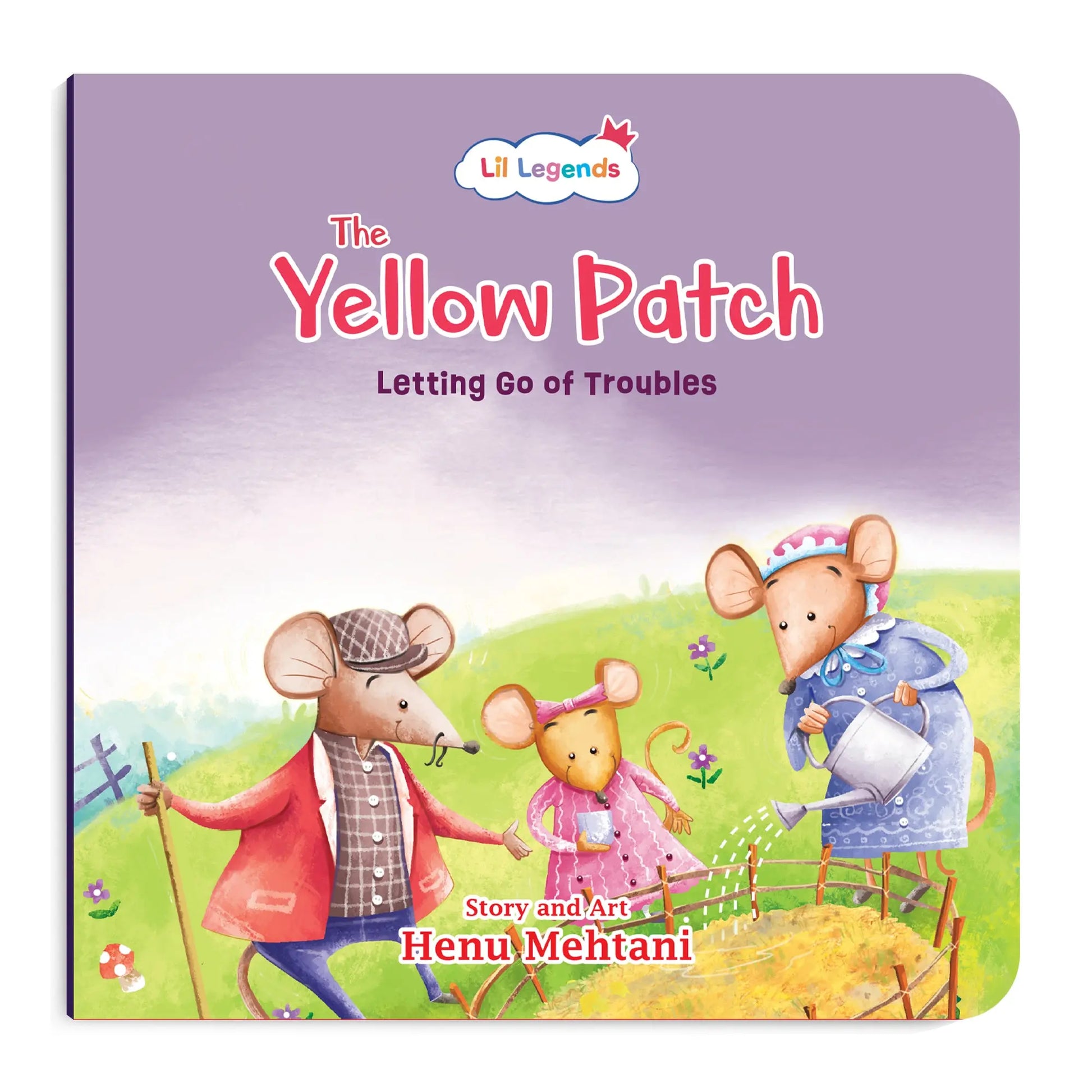 Lil Legends Mindful Moments Series - The Yellow Patch, Letting Go of Troubles | Picture Story Book for Kids | Illustrated Stories to Build Self-Control and Emotional Learning |  Age 5+ 