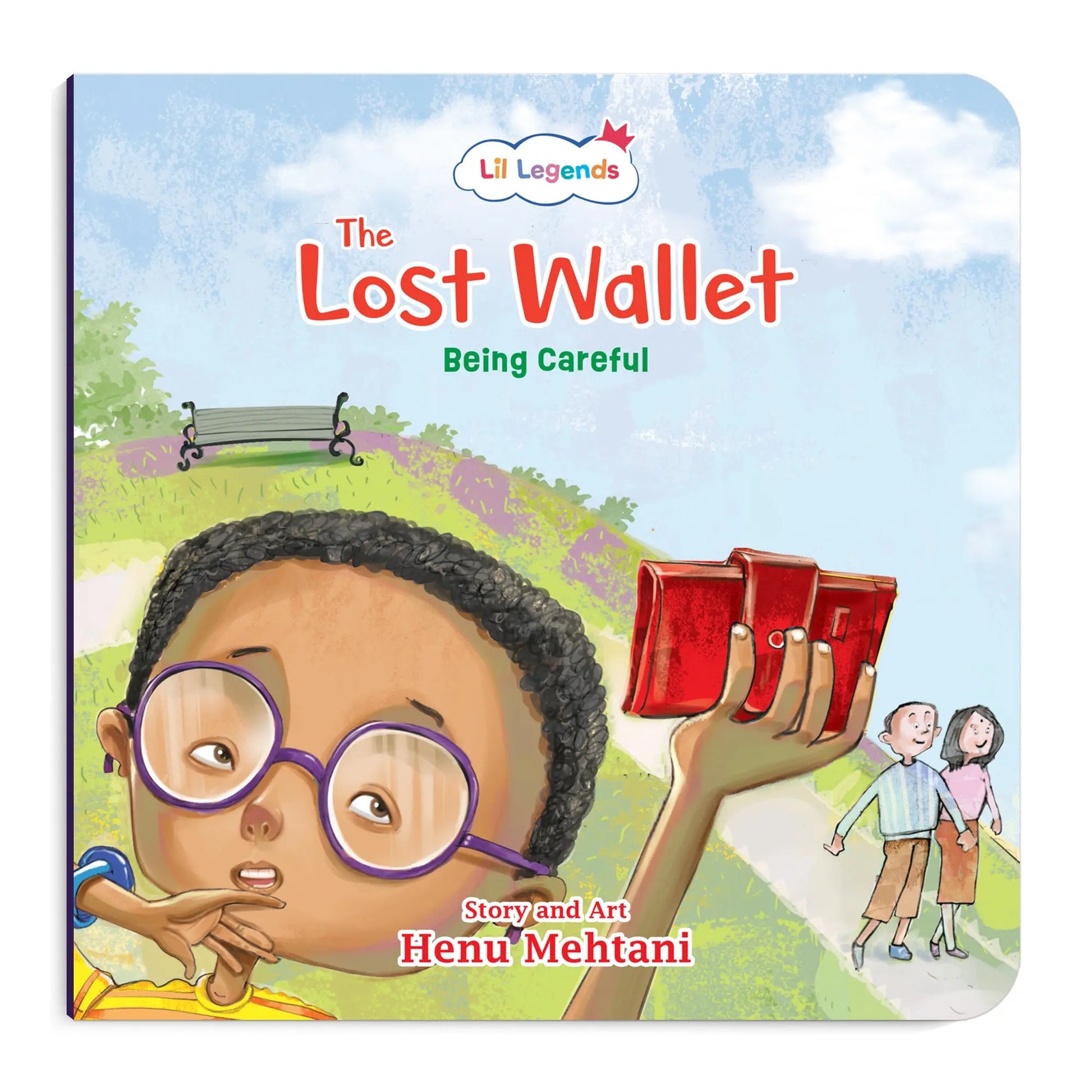Lil Legends Mindful Moments Series - The Lost Wallet, Being Careful | Colourful Picture Story Book for Kids | Illustrated Stories to Build Self-Control and Emotional Learning | Age 5+ 