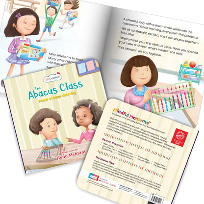 Lil Legends Mindful Moments Series - The Abacus Class, Power of Deep Listening | Picture Story Book for Kids | Illustrated Stories to Build Self-Control and Emotional Learning | Age 5+ 