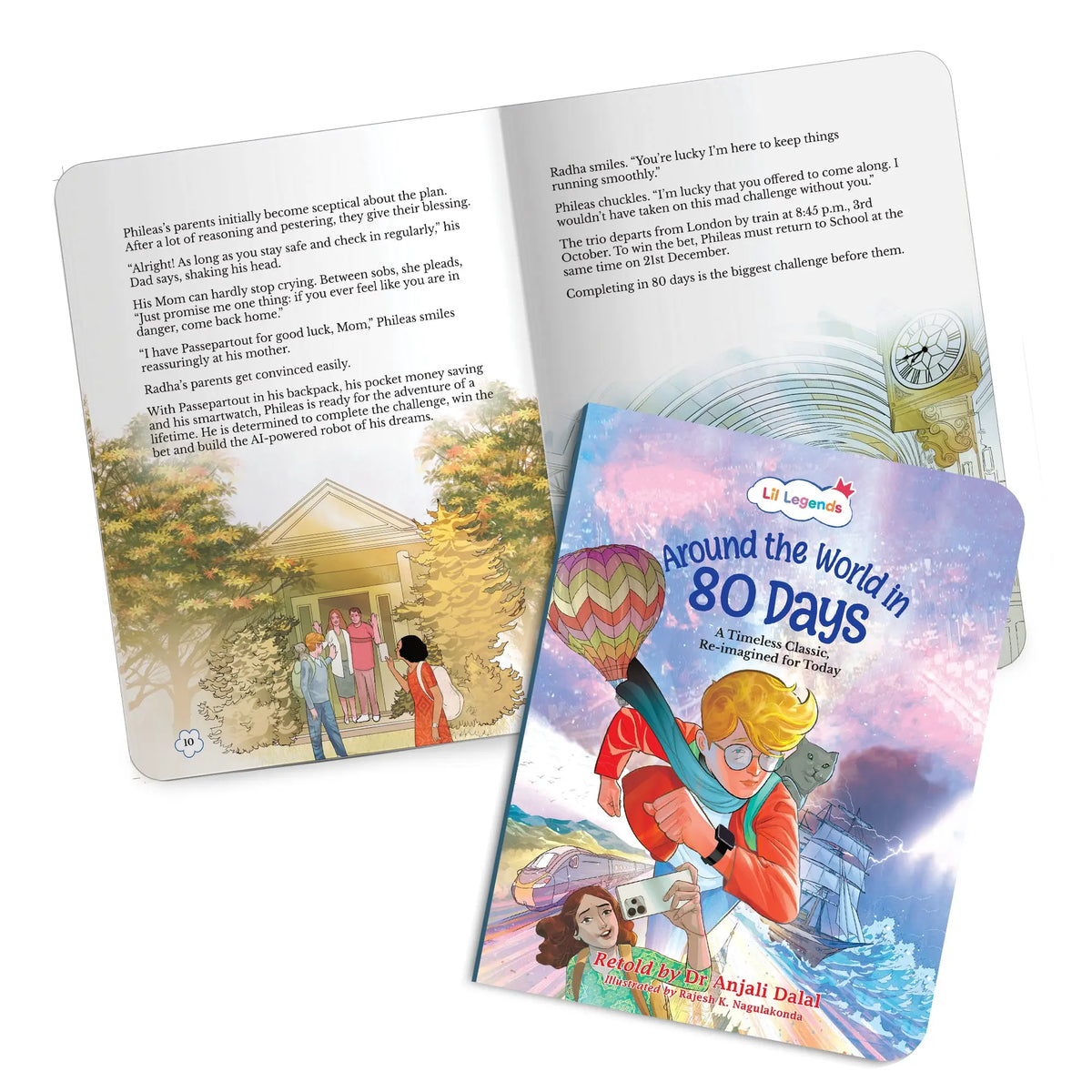 Lil Legends  Timeless Classics Re-Imagined for Today | Set of 4 Story Books | Heidi, Peter Pan, Gulliver's Travels and More | Vocabulary, Imagination and Values Booster Stories | For Age 7+ 