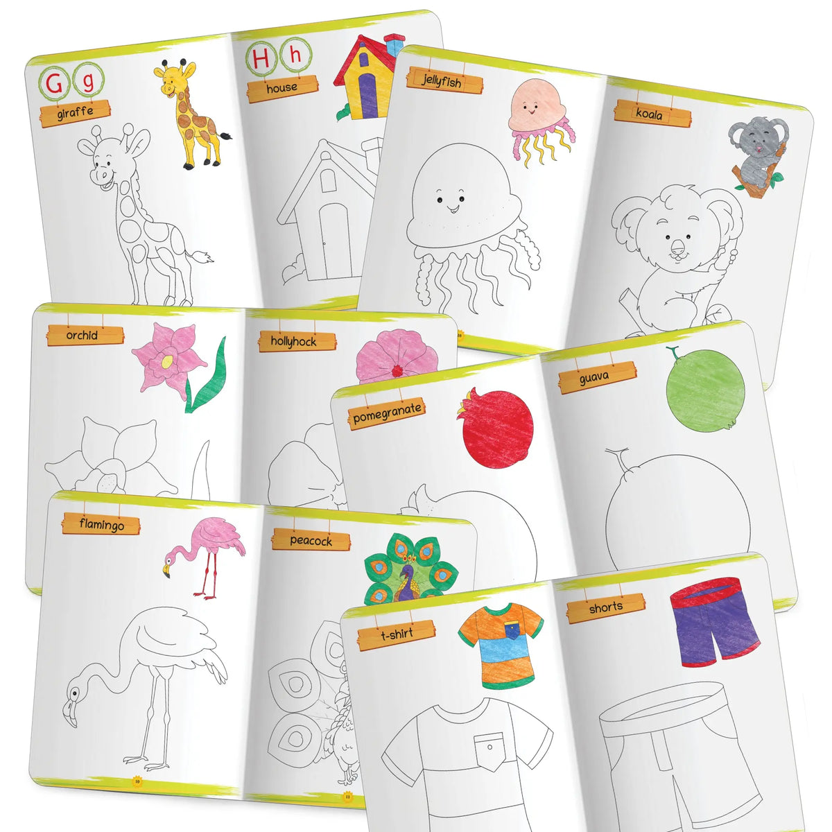 Lil Legends Books Of Copy Colouring Mega Pack of 20 Books for Kids | Alphabet, Numbers, Toys, Fairies and More | Fun Activities and Vocabulary Booster | For Nursery/LKG/UKG | Age 3+| 