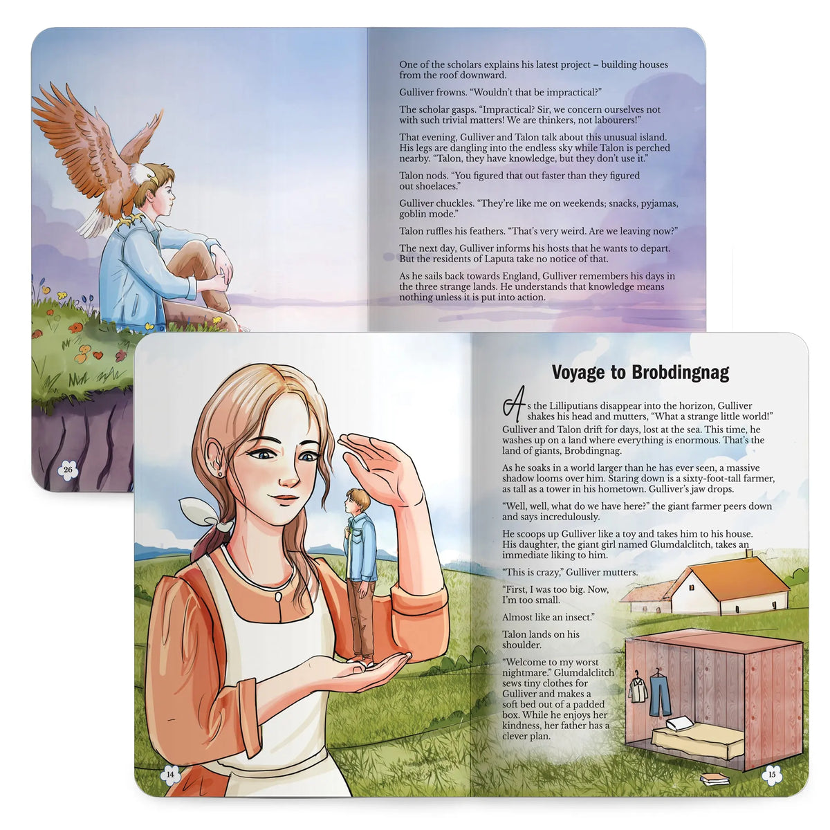 Lil Legends Timeless Classics Re-Imagined for Today | Set of 4 Story Books | Heidi, Pinocchio, Gulliver's Travels and More | Vocabulary, Imagination and Value Booster Stories | For Age 7+ 