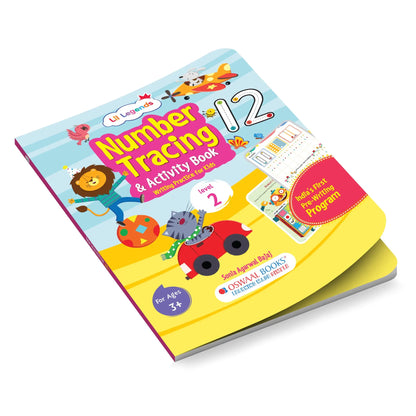 Lil Legends Complete Print Writing Pack | Set of 5 Books | Uppercase, Lowercase A-Z and Number Tracing 0-9 | India's First Pre-Writing Programme | Nursery/LKG/UKG | Age 2-6 