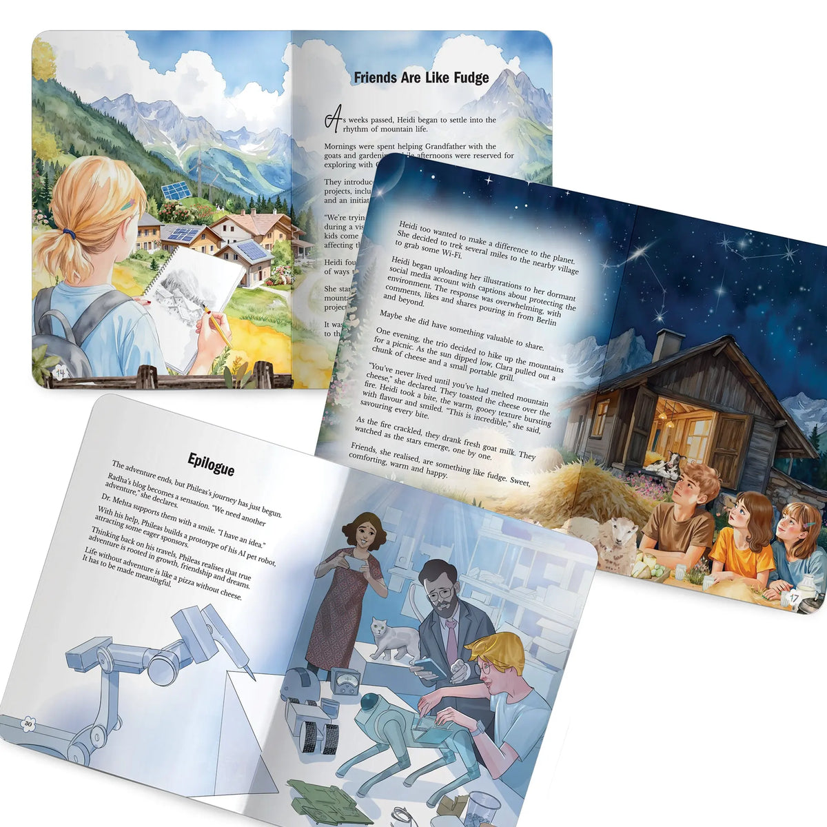 Lil Legends Timeless Classics Re-Imagined  for Today | Set of 3 Story Books | Heidi, Peter Pan and Around the World in 80 Days | Vocabulary, Imagination and Value Booster Stories | For Age 7+ 