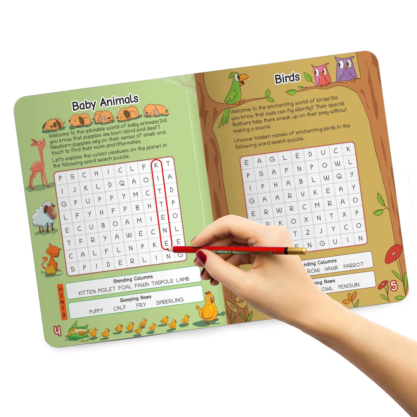 Lil Legends Word Search Puzzle Book for Kids Age 4+ Years - Interactive Learning Activity Book | Fun & Educational Puzzles to Boost Vocabulary, Spelling & Focus | Brain Games for Children 
