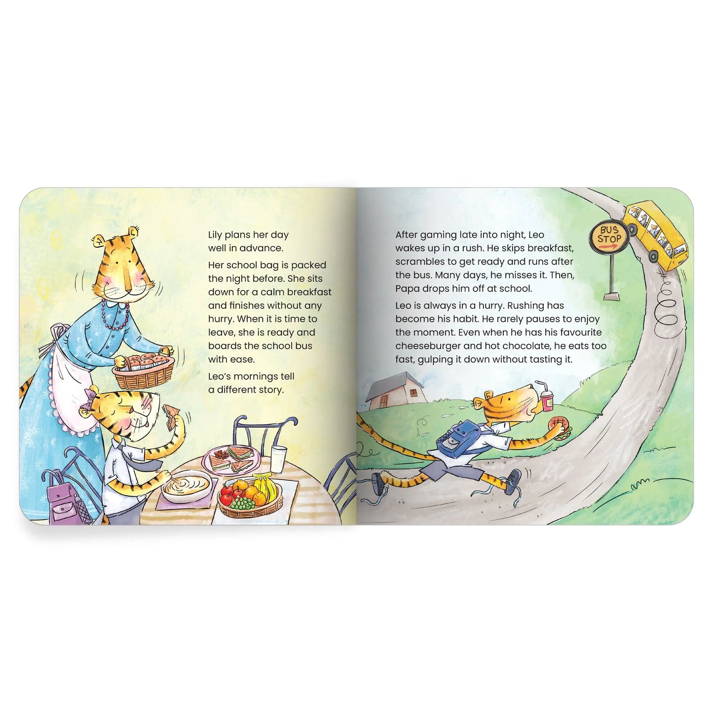 Lil Legends Mindful Moments Series - Slow Down, Leo, Staying Calm and Focused | Picture Story Book for Kids | Illustrated Stories to Build Self-Control and Emotional Learning | Age 5+ 