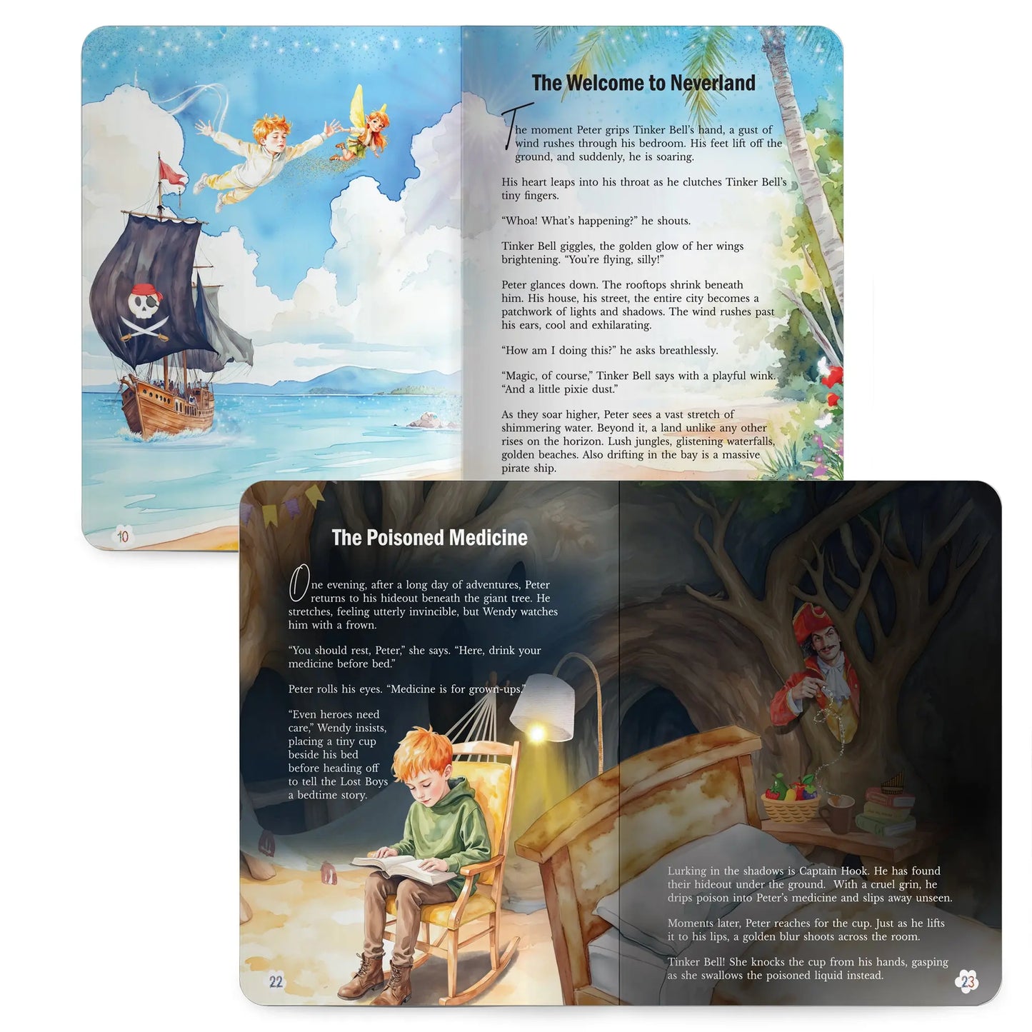 Lil Legends Peter Pan, A Timeless Classic Retold with a Modern Flair | Illustrated Story Book | Vocabulary, Imagination and Value Booster Story For Young Readers | For Age 7+ 