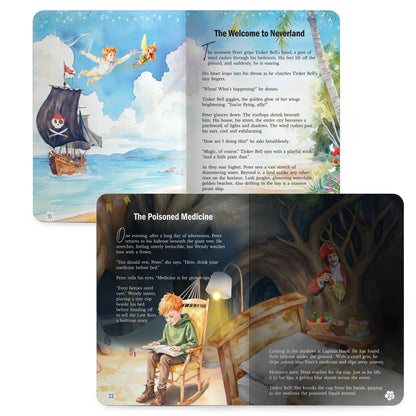 Lil Legends Peter Pan, A Timeless Classic Retold with a Modern Flair | Illustrated Story Book | Vocabulary, Imagination and Value Booster Story For Young Readers | For Age 7+ 