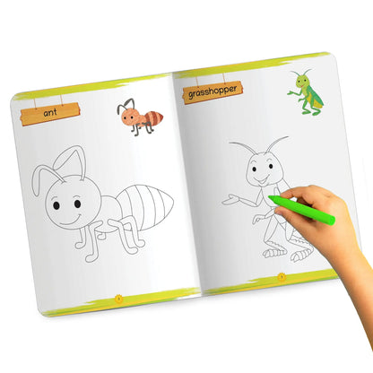 Lil Legends Books Of Copy Colouring Set of 5 Books for Kids | Community Helpers, Festivals, Things at Home and More | Fun Activities and Vocabulary Booster | For LKG/UKG | Age 3+ 