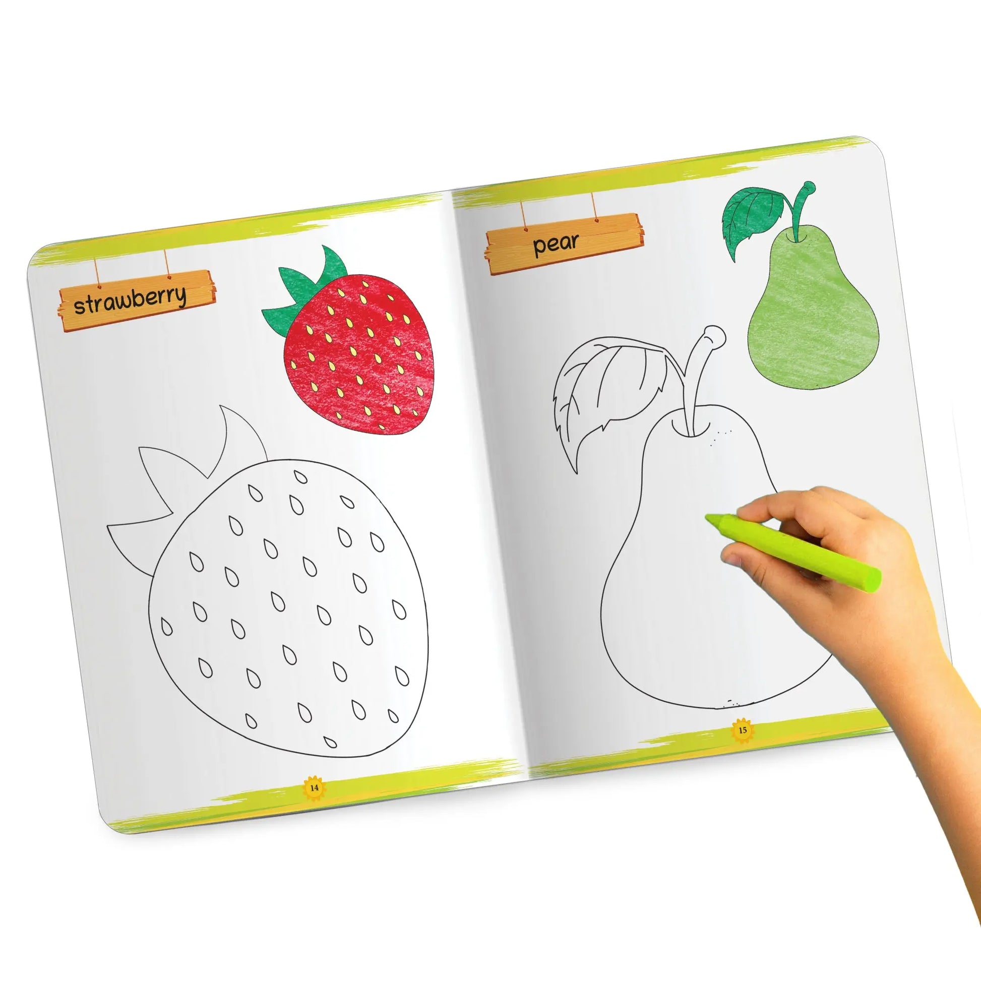Lil Legends Books of Copy Colouring Set of 5 Books for  Kids | Animals, Alphabets, Vegetables, Flowers and Fruits | Fun Activities and Vocabulary Booster for Kids | For LKG/UKG |  Age 3+ 