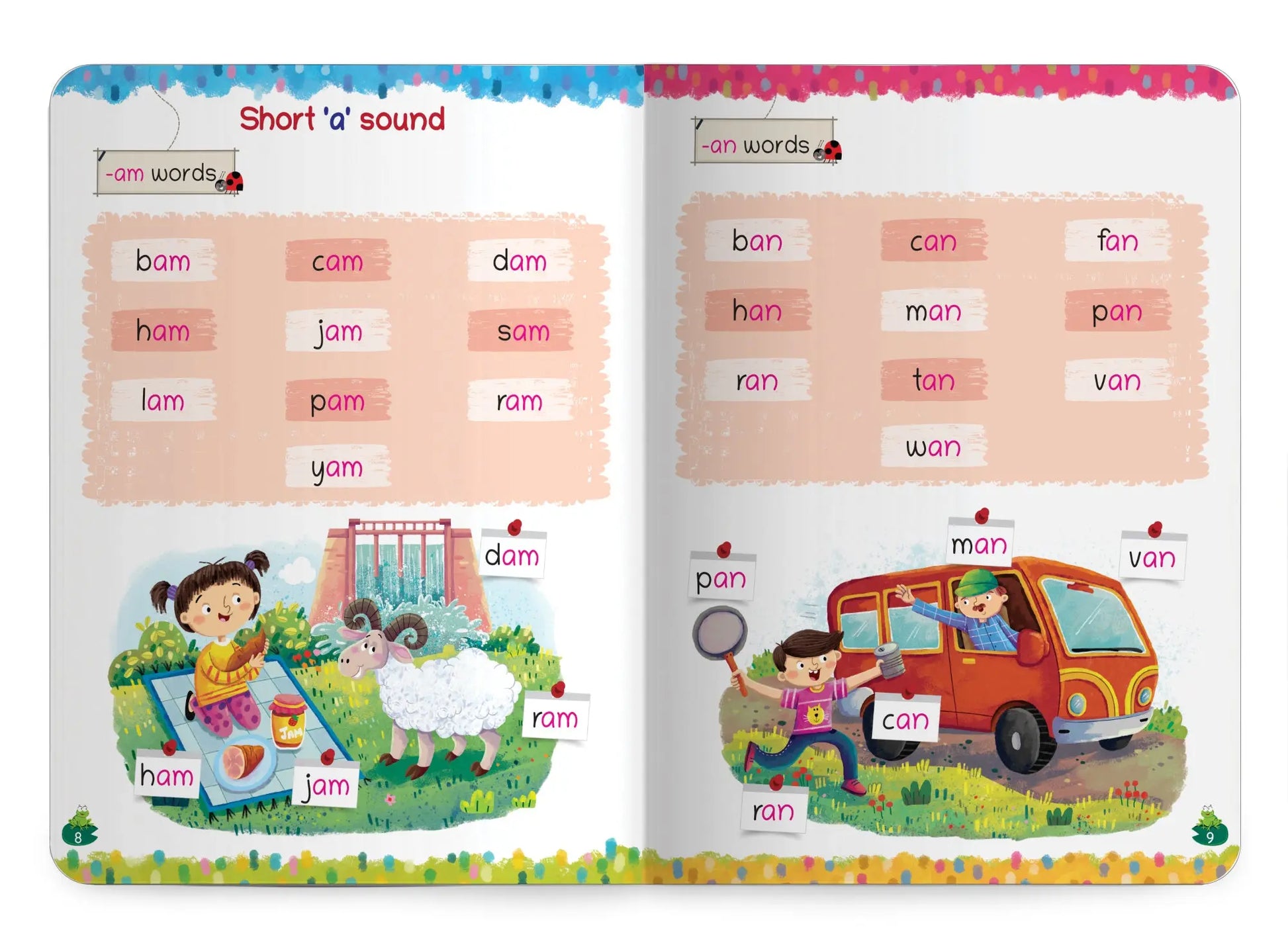 Lil Legends Three Letter Words  A Phonic Reader- CVC Phonics Book for Kids | Letter Sounds, Blending and Word Recognition | Early  Reading Practice Workbook | For Nursery/LKG/UKG |  Age 5+ 