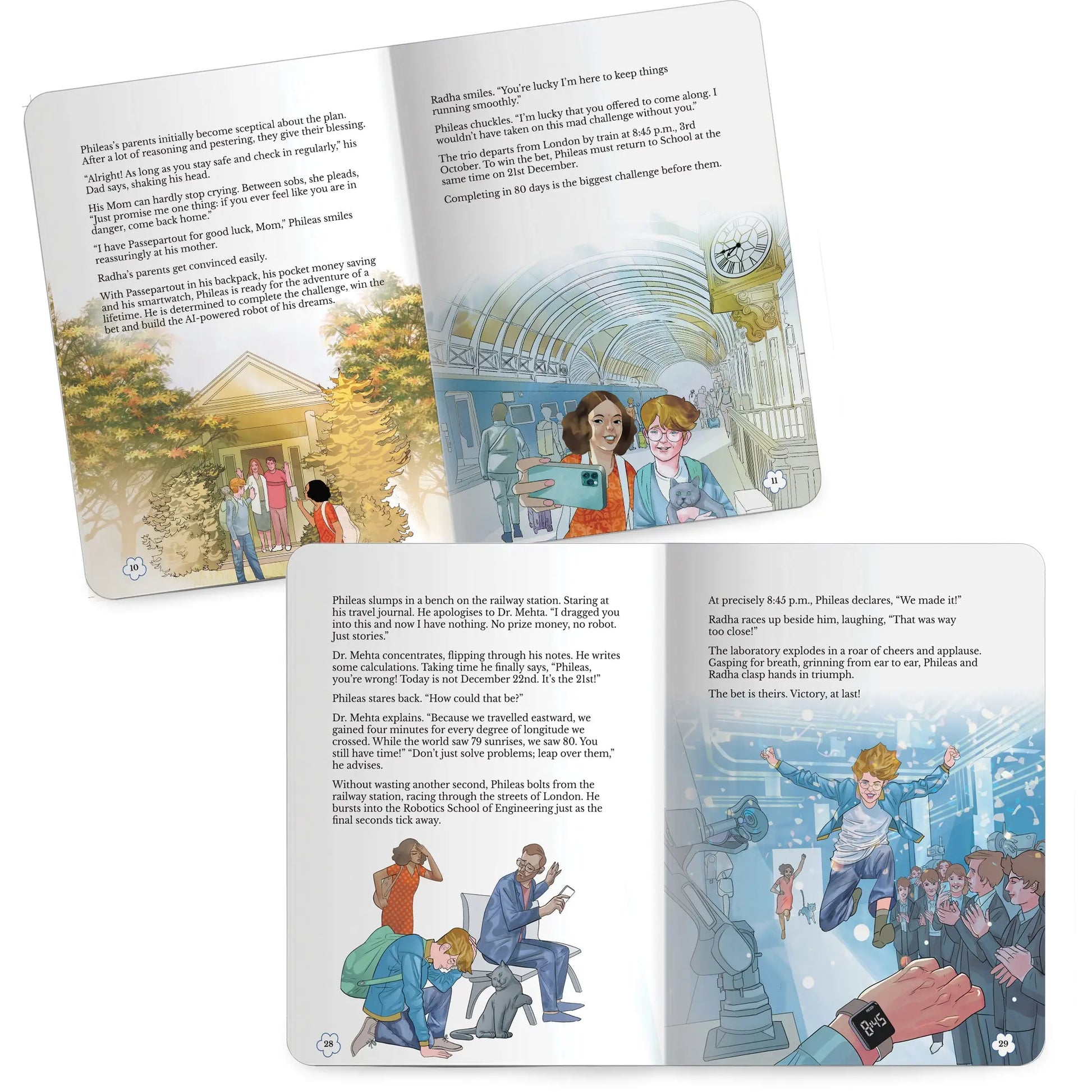 Lil Legends Timeless Classics Re-Imagined for Today | Set of 5 Books | Heidi, Pinocchio, Around the World in 80 Days and More | Vocabulary, Imagination and Value Booster Stories | For Age 7+ 