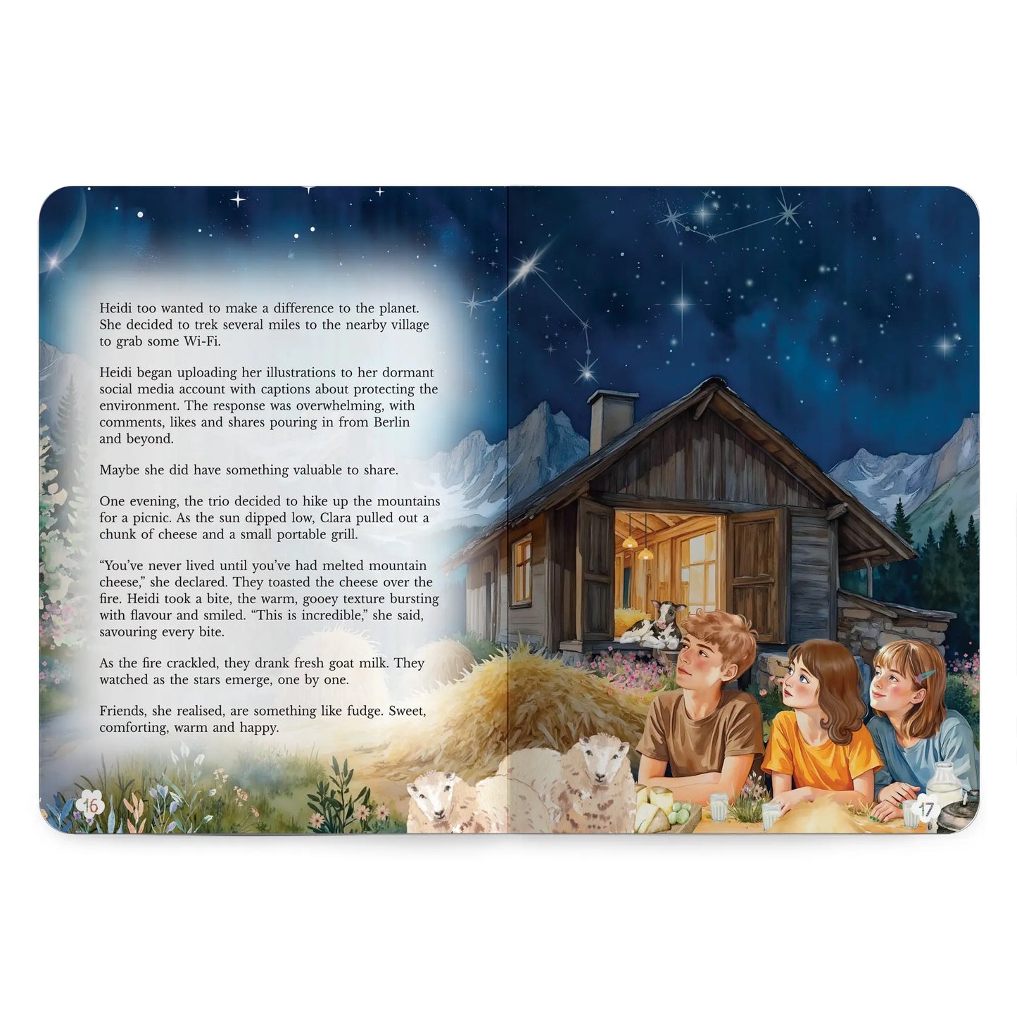 Lil Legends Heidi,  A Timeless Classic Retold with A Modern Flair | Illustrated Story Book | Vocabulary, Imagination and Value Booster Story for Young Readers | For Age 7+ 