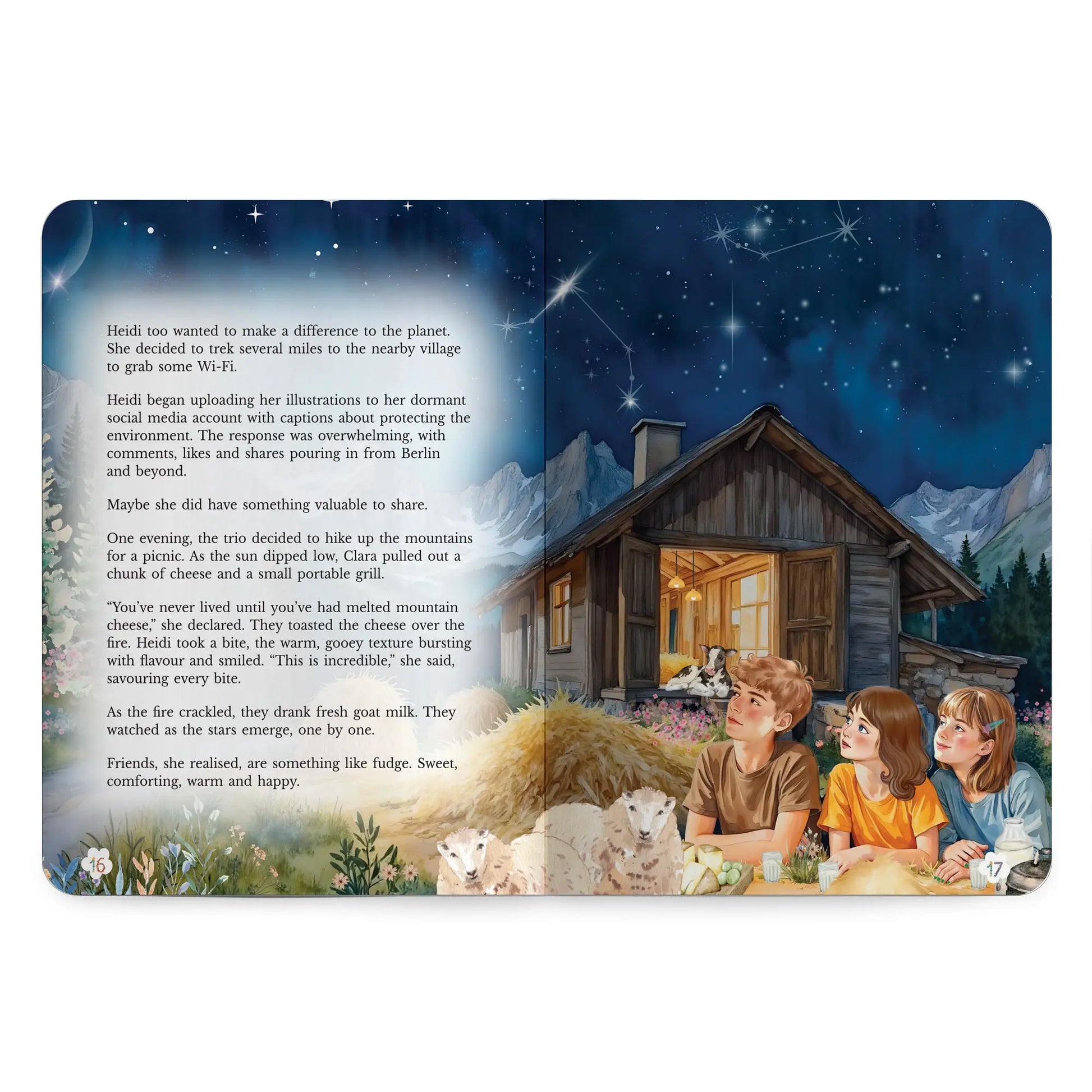 Lil Legends Heidi,  A Timeless Classic Retold with A Modern Flair | Illustrated Story Book | Vocabulary, Imagination and Value Booster Story for Young Readers | For Age 7+ 