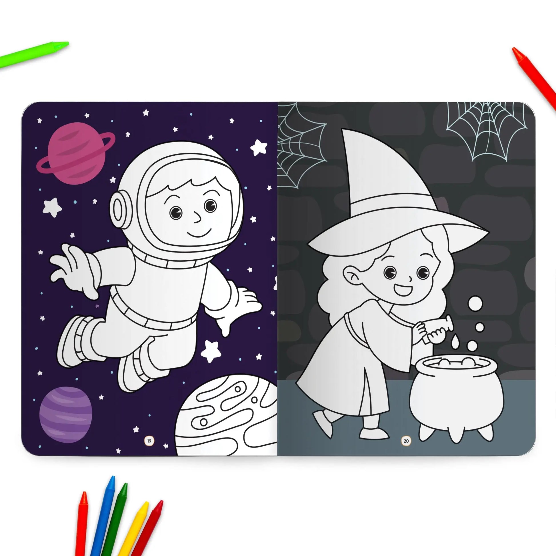 Lil Legends Crayon Colouring Book Vol 3 for Kids | Bold Outlines and Simple Designs | Animals, Birds and Surrounding World | Fun Colouring Activity Book | For LKG/UKG | Age 3+ 