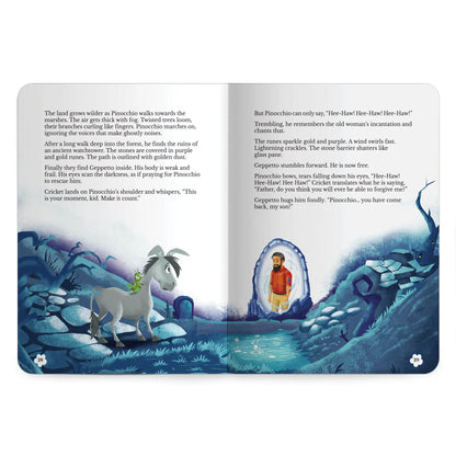 Lil Legends Timeless Classics Re-Imagined  for Today | Set of 4 Story Books | Pinocchio, Peter Pan, Gulliver's Travels and More |  Vocabulary, Imagination and Values Booster Stories | For Age 7+ 