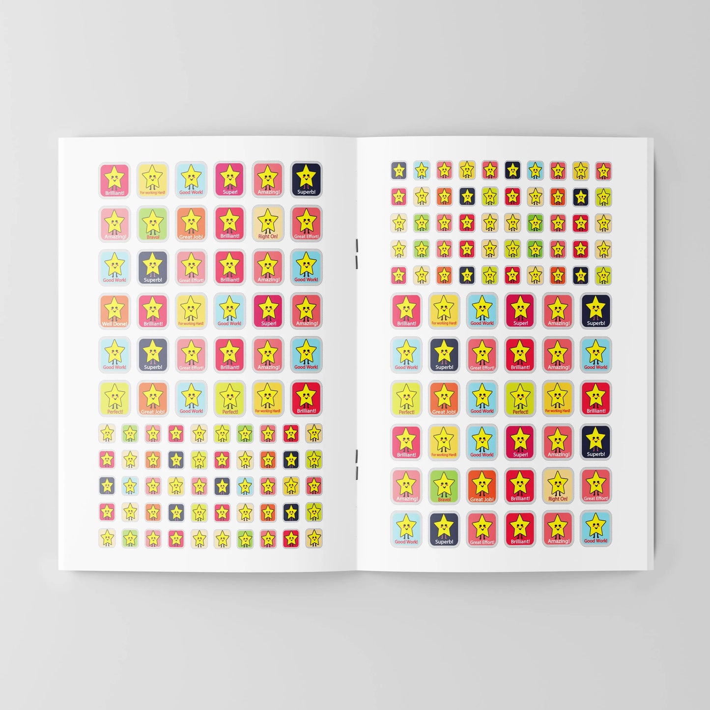 Lil Legends Reward Stickers Book, Little Rewards Big Smile 2000+ Motivational Stickers | Perfectly Curated for Teachers and Parents | Stars, Smileys and Praise Stickers | For School and Home 