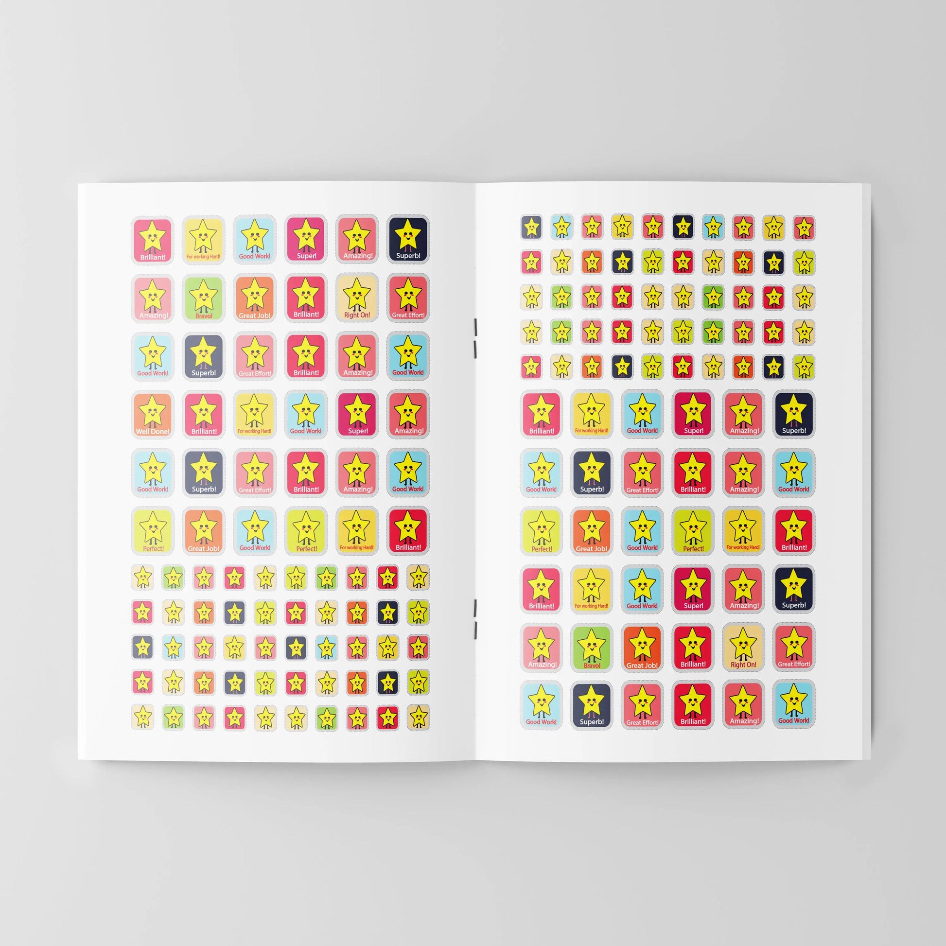 Lil Legends Reward Stickers Book, Little Rewards Big Smile 2000+ Motivational Stickers | Perfectly Curated for Teachers and Parents | Stars, Smileys and Praise Stickers | For School and Home 