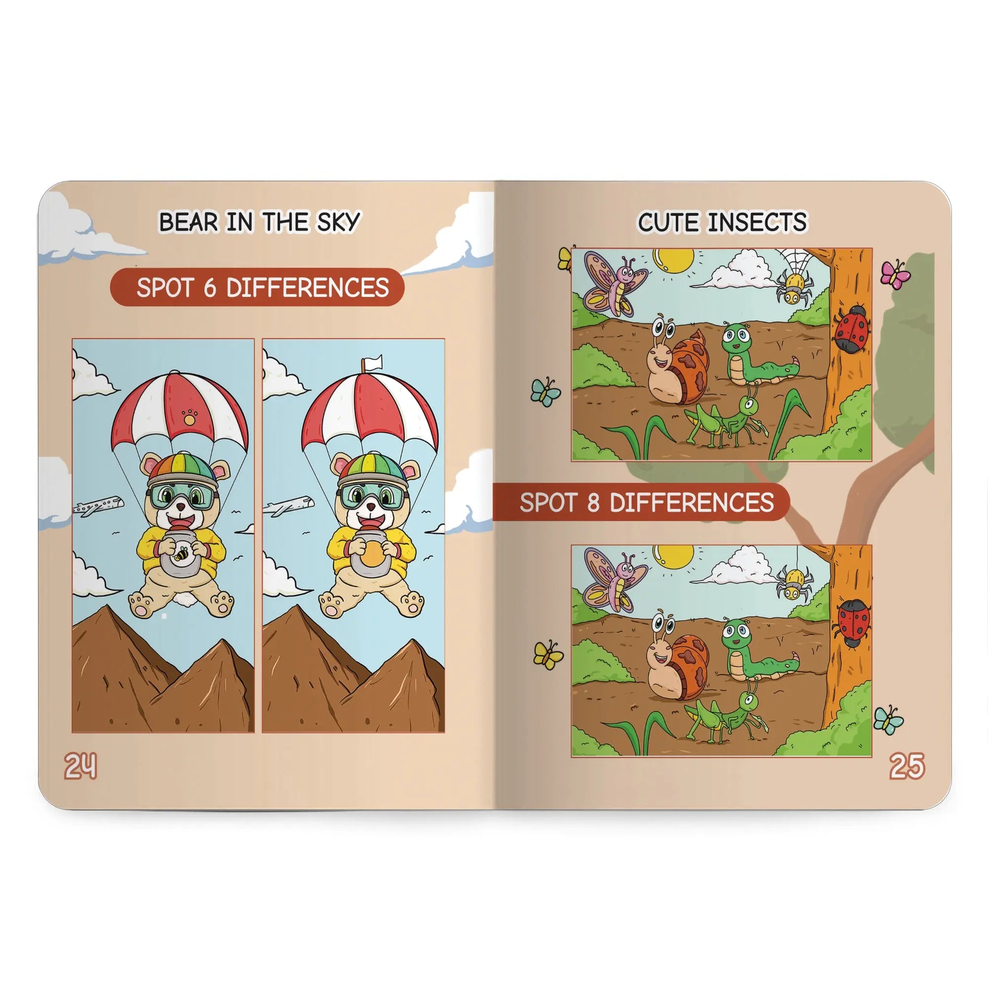 Lil Legends Spot the Difference Book for Kids Age 4+ Years - Interactive Learning Activity Book | Fun Puzzles to Boost Observation, Concentration & Critical Thinking | Brain Games for Children 