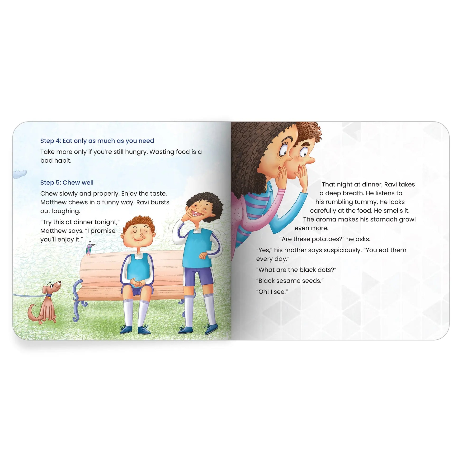 Lil Legends Mindful Moments Series - Hunger Pangs, Eating Mindfully I Picture Story Book for Kids | Illustrated Stories to Build Self-Control and Emotional Learning | Age 5+ 