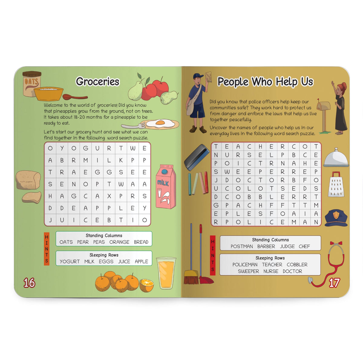 Lil Legends Word Search Puzzle Book for Kids Age 4+ Years - Interactive Learning Activity Book | Fun & Educational Puzzles to Boost Vocabulary, Spelling & Focus | Brain Games for Children 