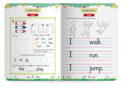 Lil Legends  Incredible Phonics  Level 2 Sight Words Book for Kids | High Frequency Words and Reading Practice | Vocabulary and Activity Book | For UKG and Class 1 | Age 4-6 