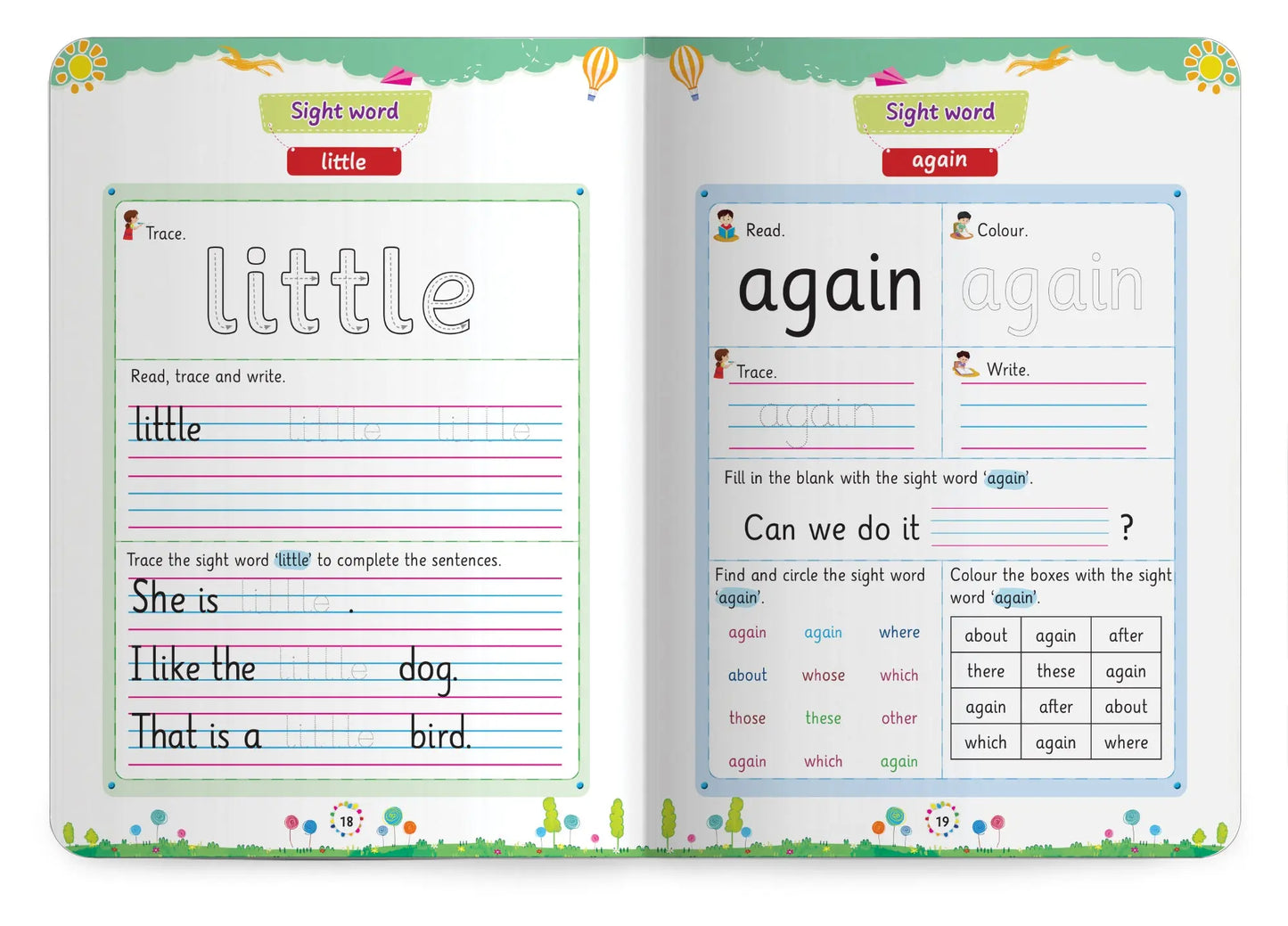 Lil Legends Incredible Phonics Sight Words Book Level 4 for Kids | Complex High Frequency Words and Sentence Reading | Fun Activity Book | For Class 1 and 2  | Age 6-8 