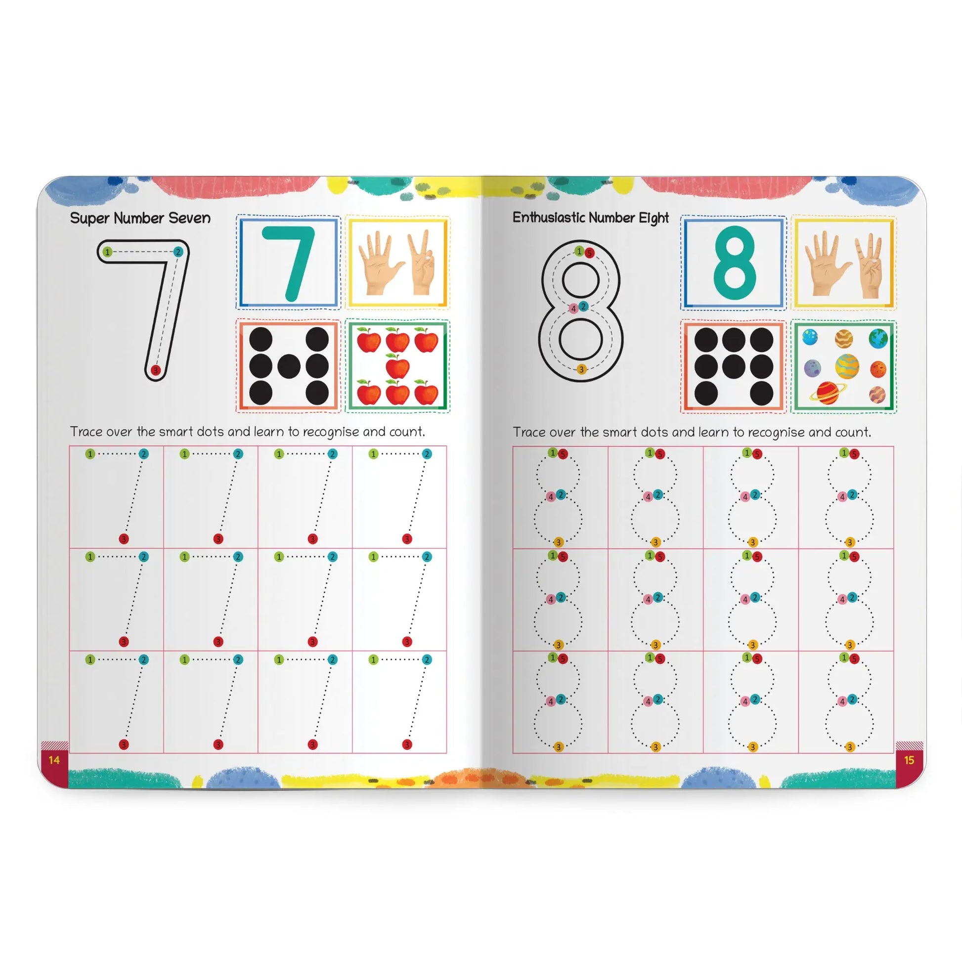 Oswaal Lil Legends Number Tracing & Activity Book for Kids | Level 1 | Writing Practice with Guided Tracing | Number Recognition & Pencil Control | Age 2–4 Years 