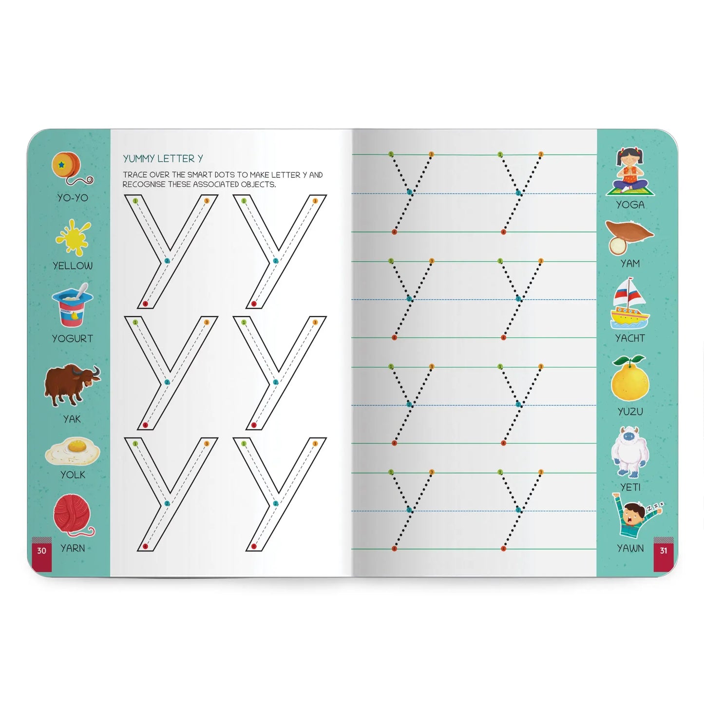 Lil Legends Writing Books Uppercase Tracing and Vocabulary Book  Level 1 for Kids | India's First Pre-writing Program | Workbook with Smart Dot Guidance | For Nursery/LKG/UKG |  Age 3+ 