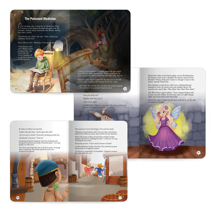 Lil Legends Timeless Classics Re-Imagined  for Today | Set of 3 Story Books | Heidi, Pinocchio and Peter Pan | Vocabulary, Imagination and Value Booster Stories | For Age 7+ 