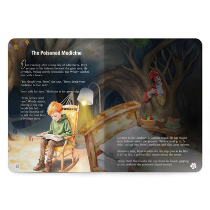 Lil Legends Timeless Classics Re-Imagined for Today | Set of 4 Story Books | Peter Pan, Around the World in 80 Days and More | Vocabulary, Imagination and Value Booster Stories | For Age 7+ 