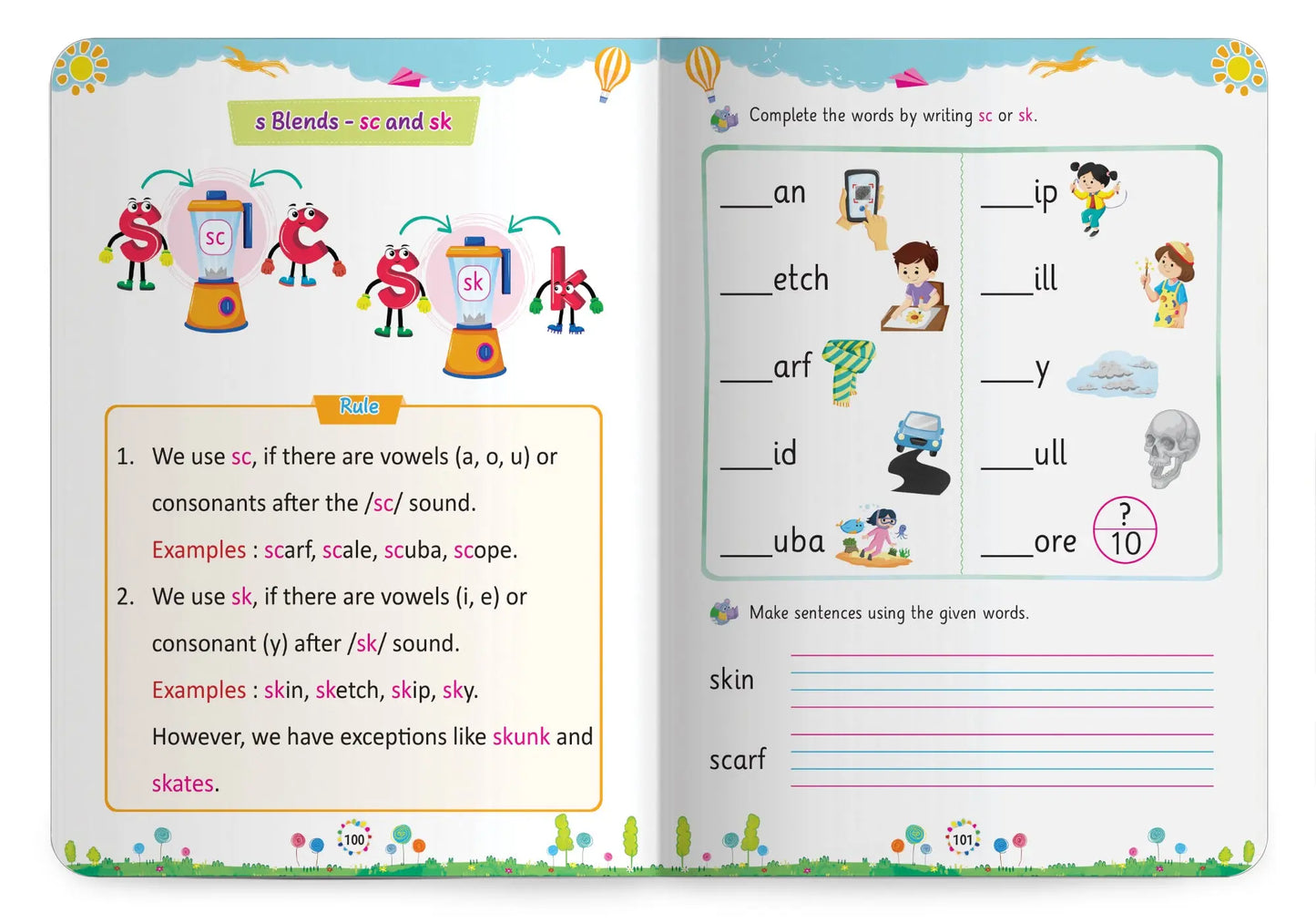 Lil Legends Incredible Phonics Level 3 Main Book for Kids | Digraphs, Consonant Blends and Decodable Stories | Reading Fluency | Advanced Phonics Workbook | For Class 1 and Class 2 | Age 5-7 