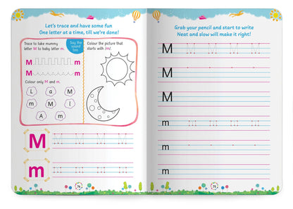 Lil Legends Incredible Phonics Level 1 Part 1 Main Book for Kids | Letter Sounds, Tracing, Writing and Fun Activities | Beginner Phonics Workbook | For Nursery/LKG |  Age 3-5 