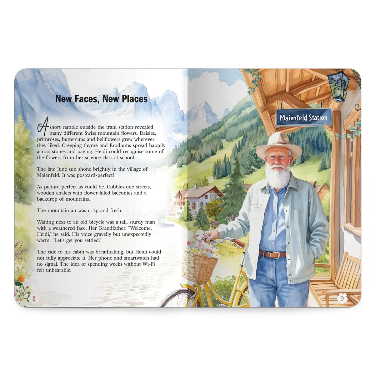 Lil Legends Timeless Classics Re-Imagined for Today | Set of 2 Illustrated Story Books | Heidi and Peter Pan | Vocabulary, Imagination and Value Booster Stories for Young Readers | For Age 7+ 