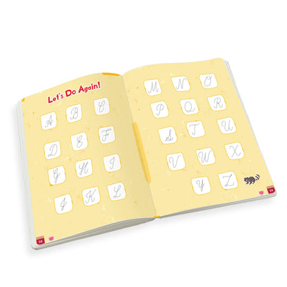 Lil Legends Uppercase Cursive Tracing & Vocabulary Workbook for Kids | Level 1 Handwriting Practice Book | Learn Letter Formation & Improve Writing Skills | Age 4+ 