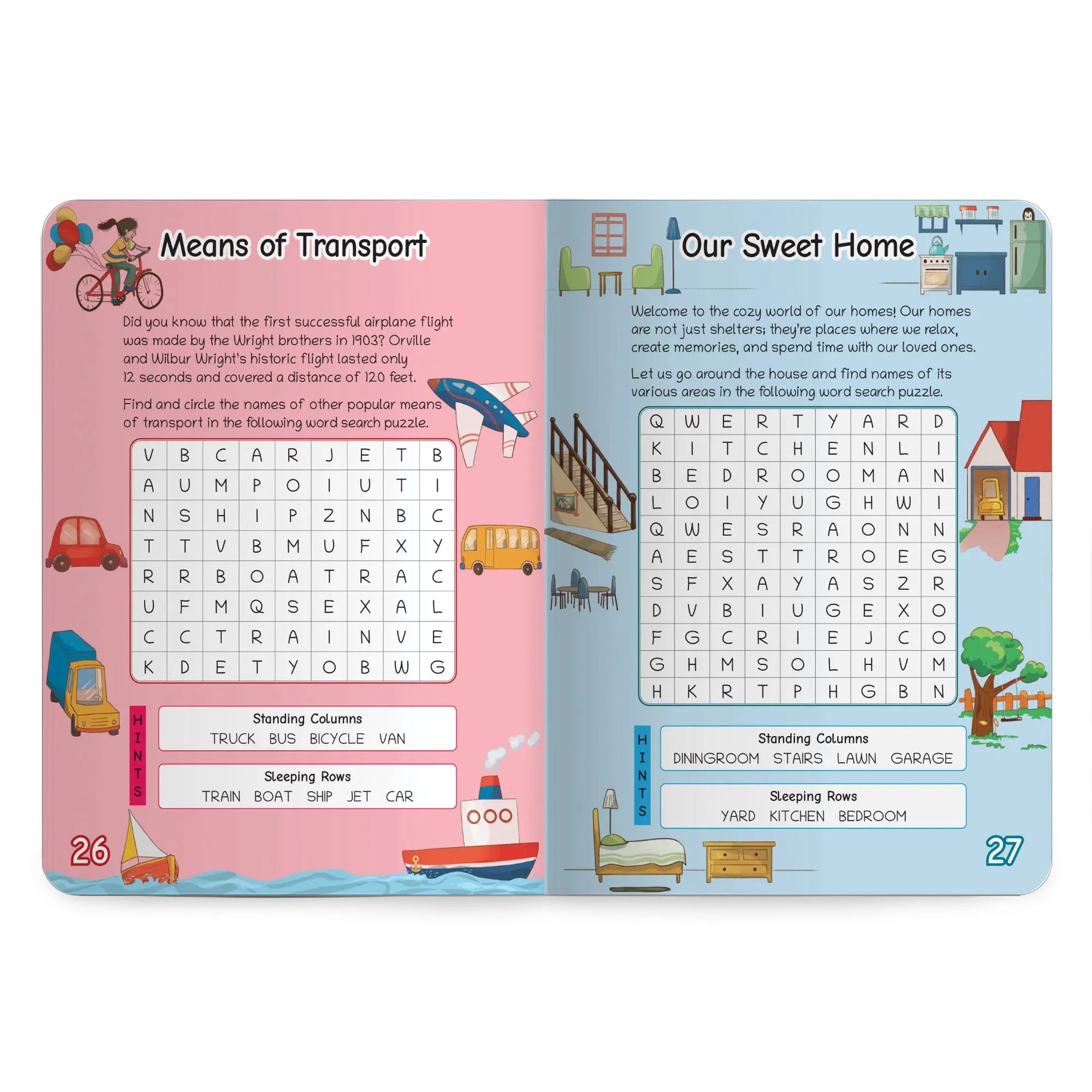 Lil Legends Word Search Puzzle Book for Kids Age 4+ Years - Interactive Learning Activity Book | Fun & Educational Puzzles to Boost Vocabulary, Spelling & Focus | Brain Games for Children 