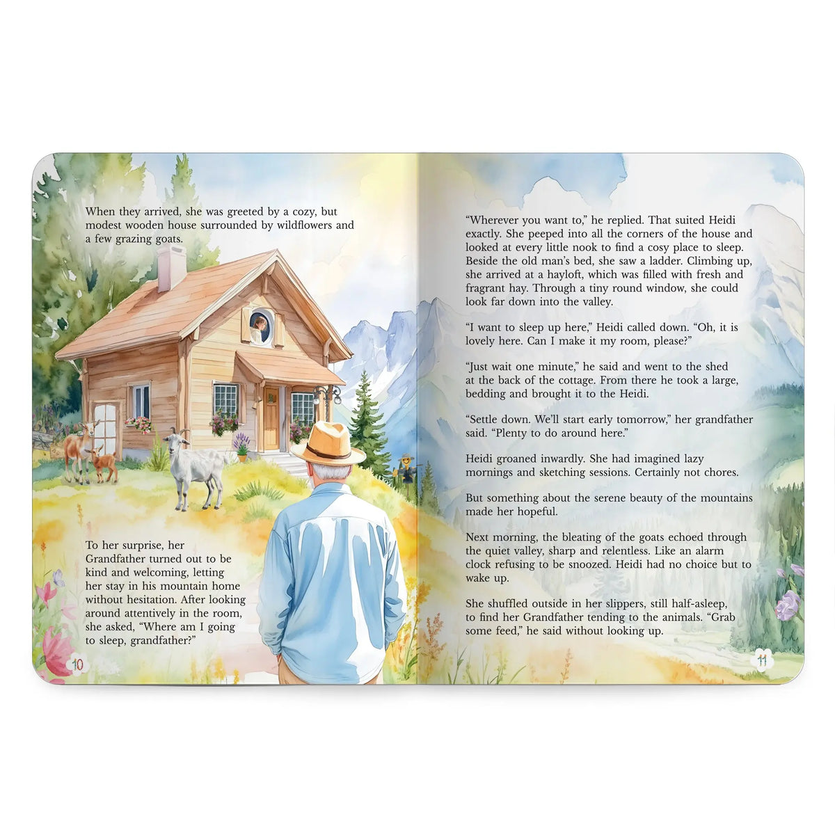 Lil Legends Timeless Classics Re-Imagined for Today | Set of 2 Illustrated Story Books | Heidi and Around the World in 80 Days | Vocabulary, Imagination and Value Booster Stories | For Age 7+ 