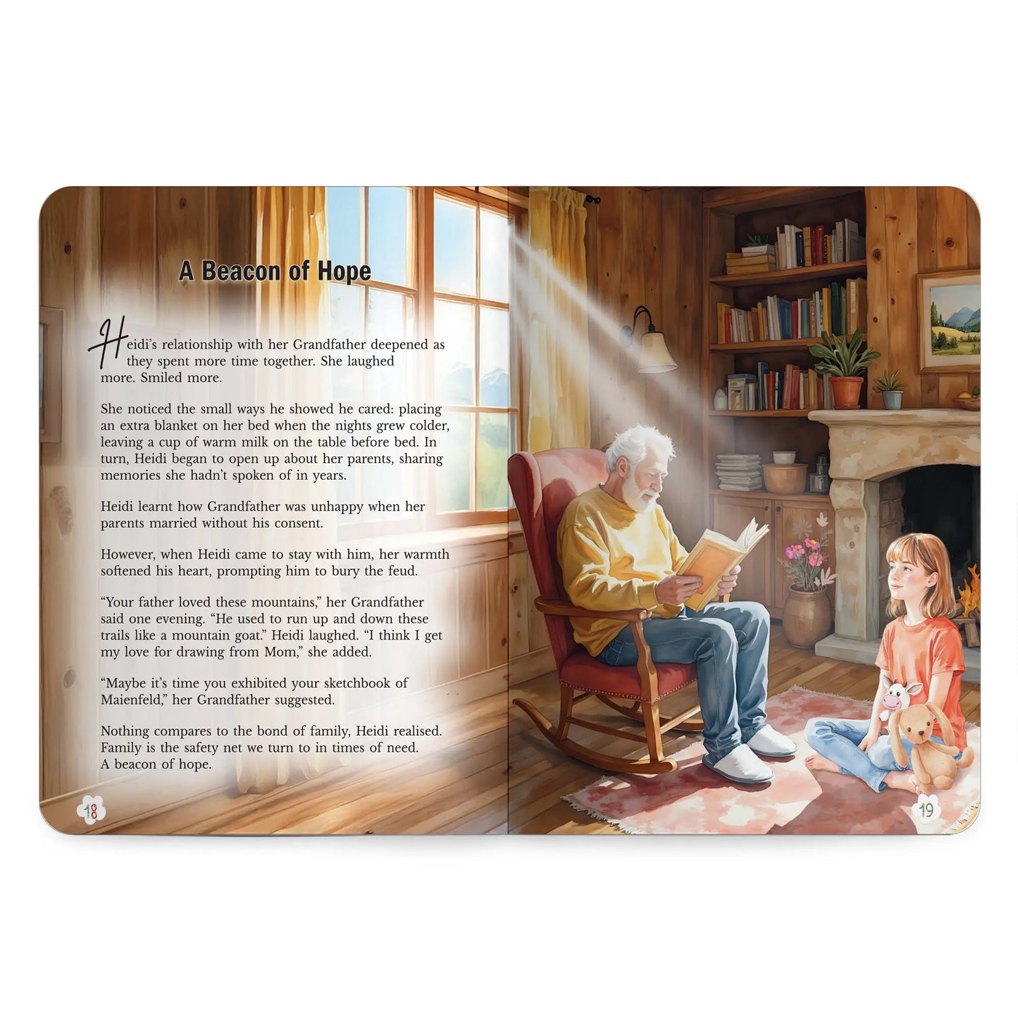 Lil Legends Heidi,  A Timeless Classic Retold with A Modern Flair | Illustrated Story Book | Vocabulary, Imagination and Value Booster Story for Young Readers | For Age 7+ 