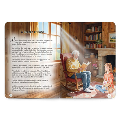 Lil Legends Heidi,  A Timeless Classic Retold with A Modern Flair | Illustrated Story Book | Vocabulary, Imagination and Value Booster Story for Young Readers | For Age 7+ 