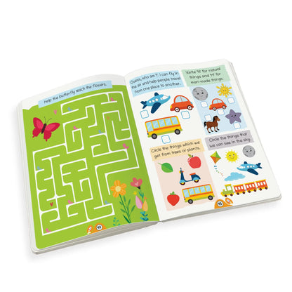 Lil Legends Book of Activities for Age 5+ | Fun Learning Workbook with Writing, Colouring, Phonics, Maths, Puzzles and More | Early Learning Activity Book | For Nursery/Kindergarten 