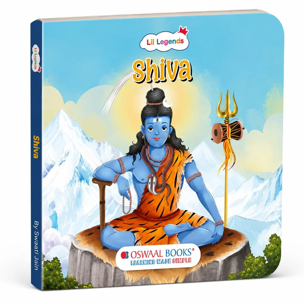 Lil Legends Shiva Story Book for Kids | Mythological Tales of Lord Shiva | Colourful Illustrations & Simple Language | Cultural Learning & Moral Stories | Age 3+ Years 