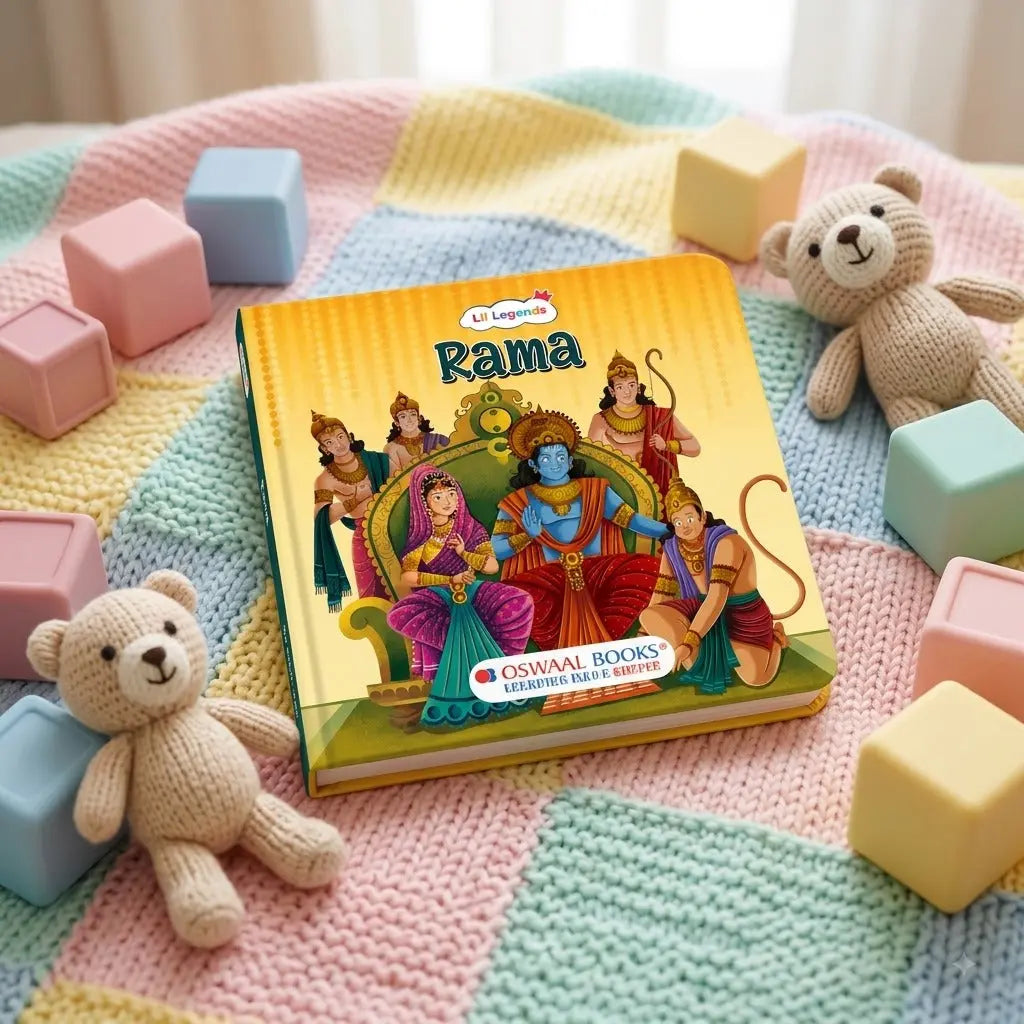 Lil Legends My Little Board Book of Mythological Tales of Lord Rama for Kids Age 3+ Years | Enchanting Indian Stories with Colourful Illustrations | Hindu Mythology Picture Book 