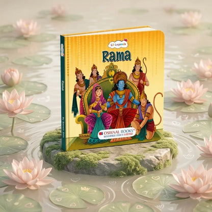 Lil Legends My Little Board Book of Mythological Tales of Lord Rama for Kids Age 3+ Years | Enchanting Indian Stories with Colourful Illustrations | Hindu Mythology Picture Book 