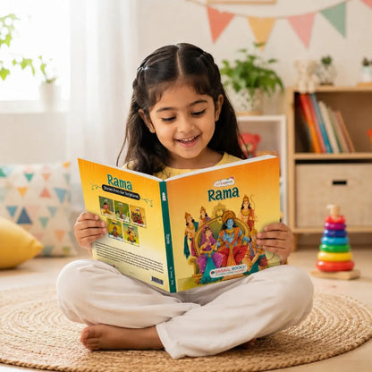 Lil Legends My Little Board Book of Mythological Tales of Lord Rama for Kids Age 3+ Years | Enchanting Indian Stories with Colourful Illustrations | Hindu Mythology Picture Book 