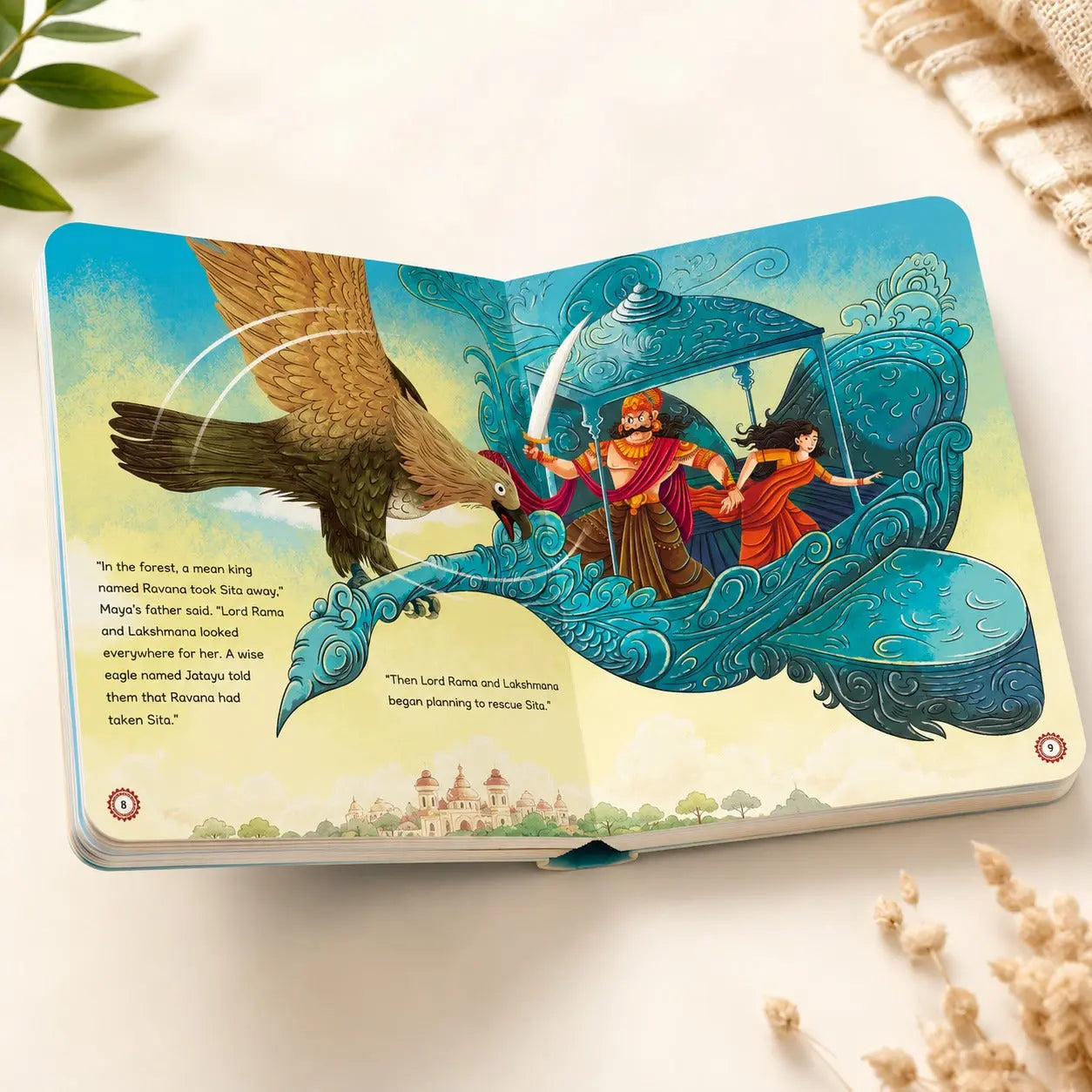 Lil Legends My Little Board Book of Mythological Tales of Lord Rama for Kids Age 3+ Years | Enchanting Indian Stories with Colourful Illustrations | Hindu Mythology Picture Book 